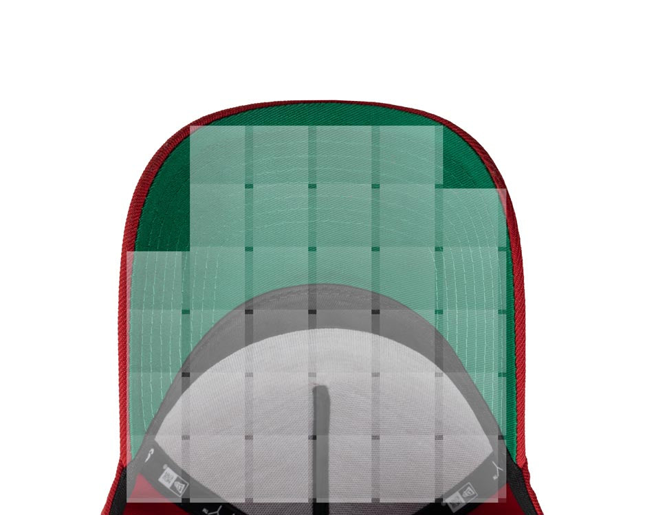 Diablos Rojos del Mexico New Era 9FORTY 940 Adjustable A-Frame Cap Hat Red Crown/Visor White Multi Logo Green UV