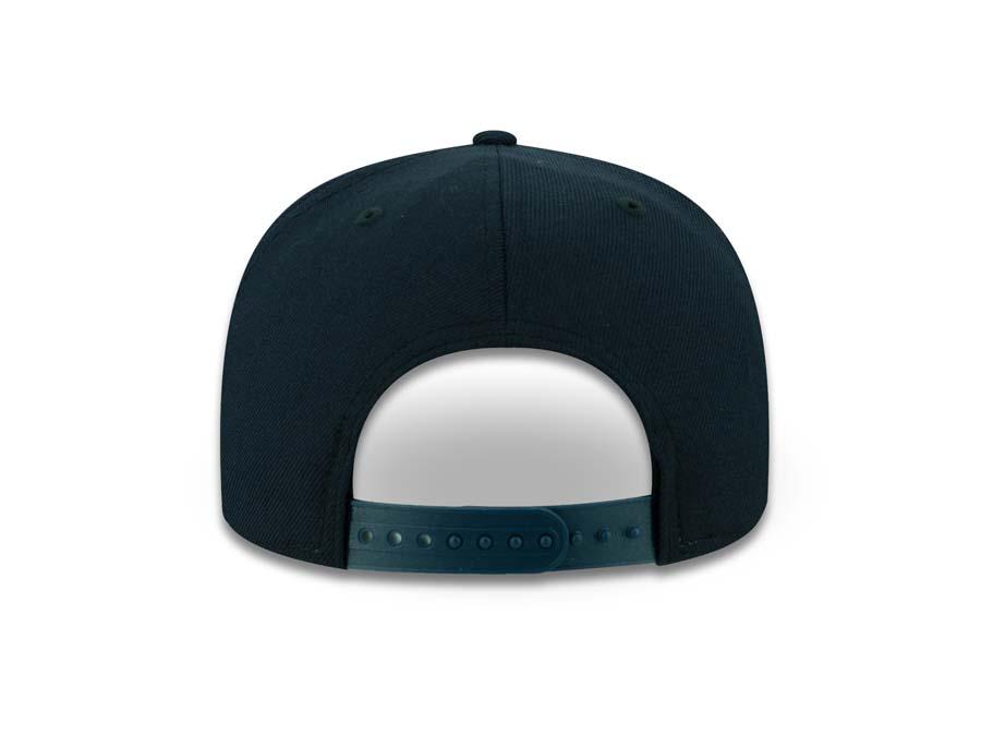 San Diego Padres New Era MLB 9FIFTY 950 Snapback Cap Hat Navy Crown/Visor Navy/Orange/White "Swinging Friar" Logo
