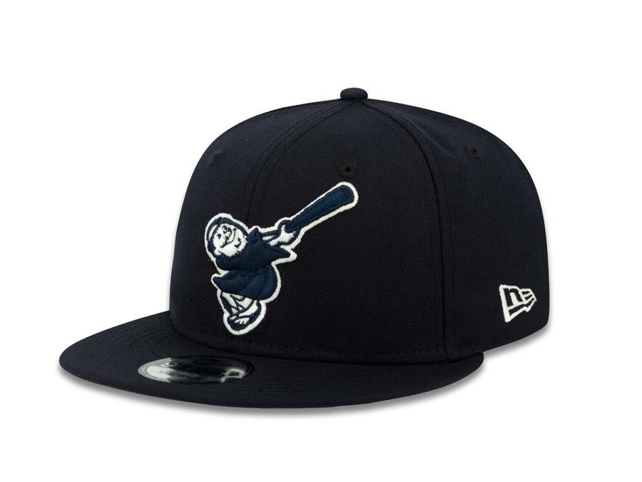 San Diego Padres New Era MLB 9FIFTY 950 Snapback Cap Hat Navy Crown/Visor Navy/White Friar Logo
