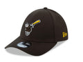 San Diego Padres New Era MLB 39THIRTY 3930 Flexfit Cap Hat Brown Crown/Visor Brown/Gold Friar Logo