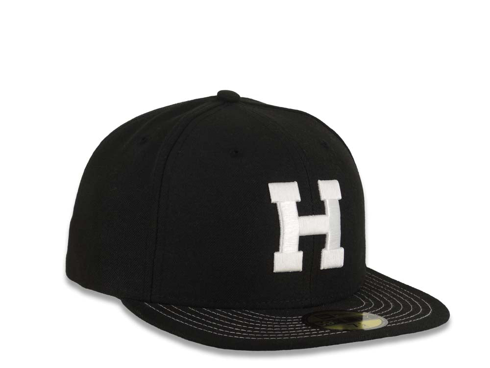 Naranjeros de Hermosillo New Era 9FIFTY 950 Fitted Cap Hat Black Crown/Visor White Logo Green UV