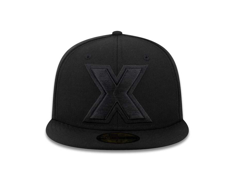 Xolos de Tijuana New Era Liga MX 59FIFTY 5950 Fitted Cap Hat Black Crown/Visor Black X Logo