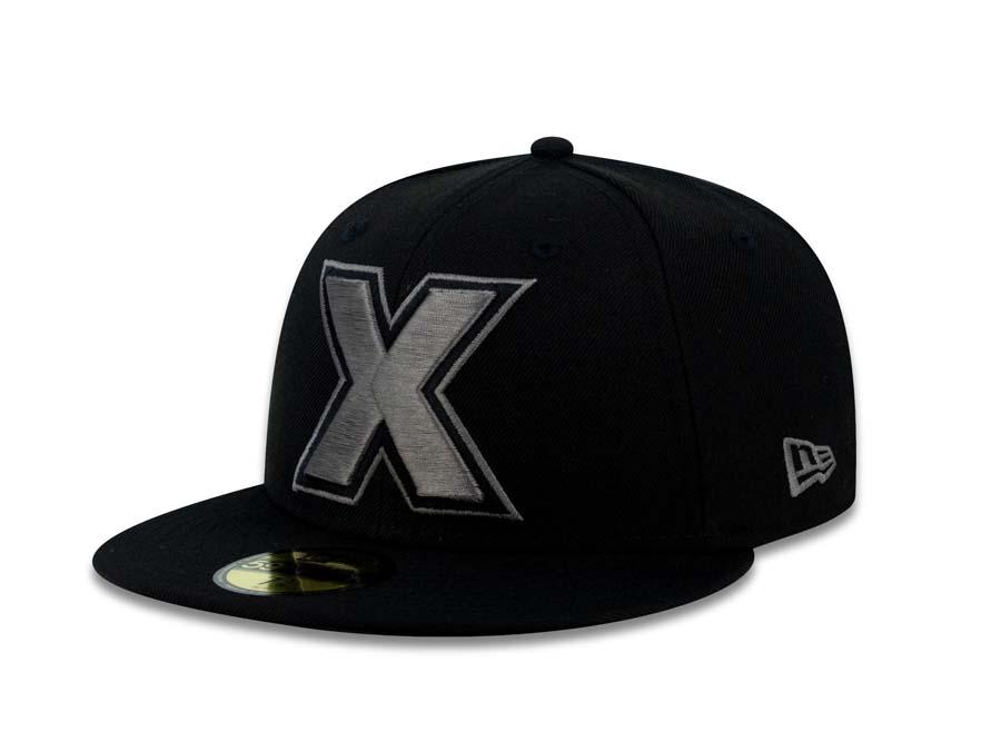 Xolos de Tijuana New Era Liga MX 59FIFTY 5950 Fitted Cap Hat Black Crown/Visor Dark Gray X Logo