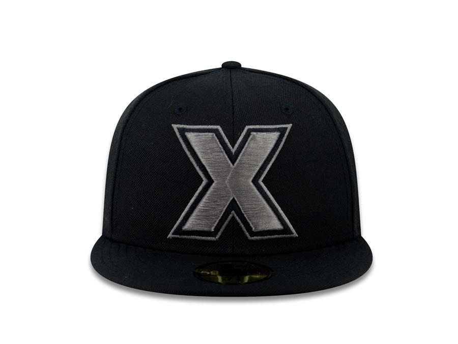 Xolos de Tijuana New Era Liga MX 59FIFTY 5950 Fitted Cap Hat Black Crown/Visor Dark Gray X Logo