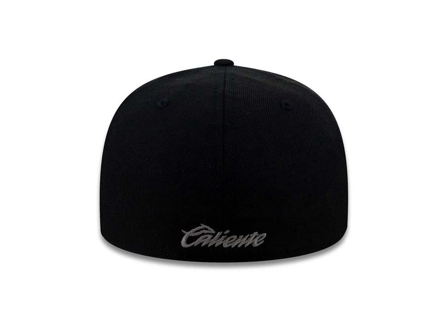 Xolos de Tijuana New Era Liga MX 59FIFTY 5950 Fitted Cap Hat Black Crown/Visor Dark Gray X Logo