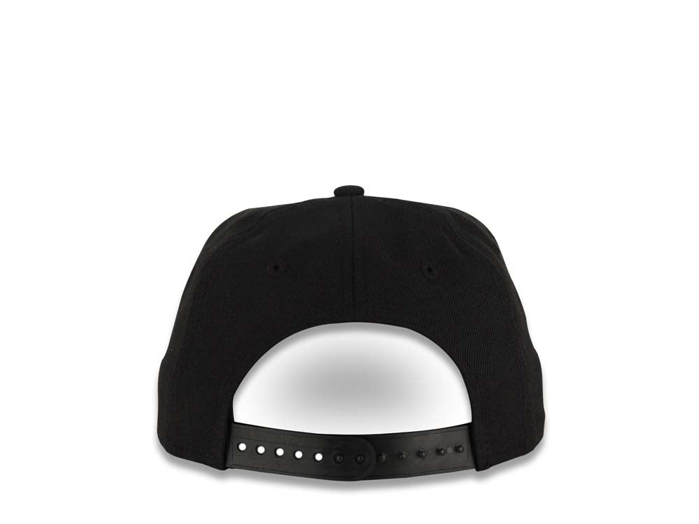 (Youth) Xolos de Tijuana New Era Liga MX 9FIFTY 950 Kid Snapback Cap Hat Black Crown/Visor Dark Gray/Black Chihuahua Logo