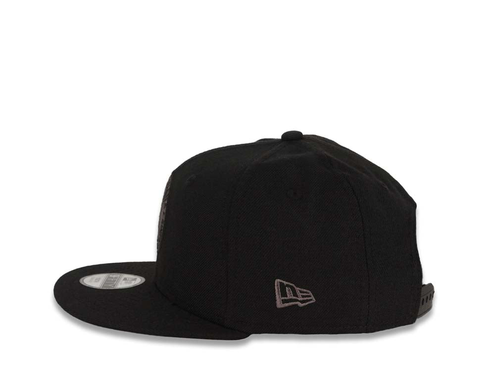 (Youth) Xolos de Tijuana New Era Liga MX 9FIFTY 950 Kid Snapback Cap Hat Black Crown/Visor Dark Gray/Black Chihuahua Logo