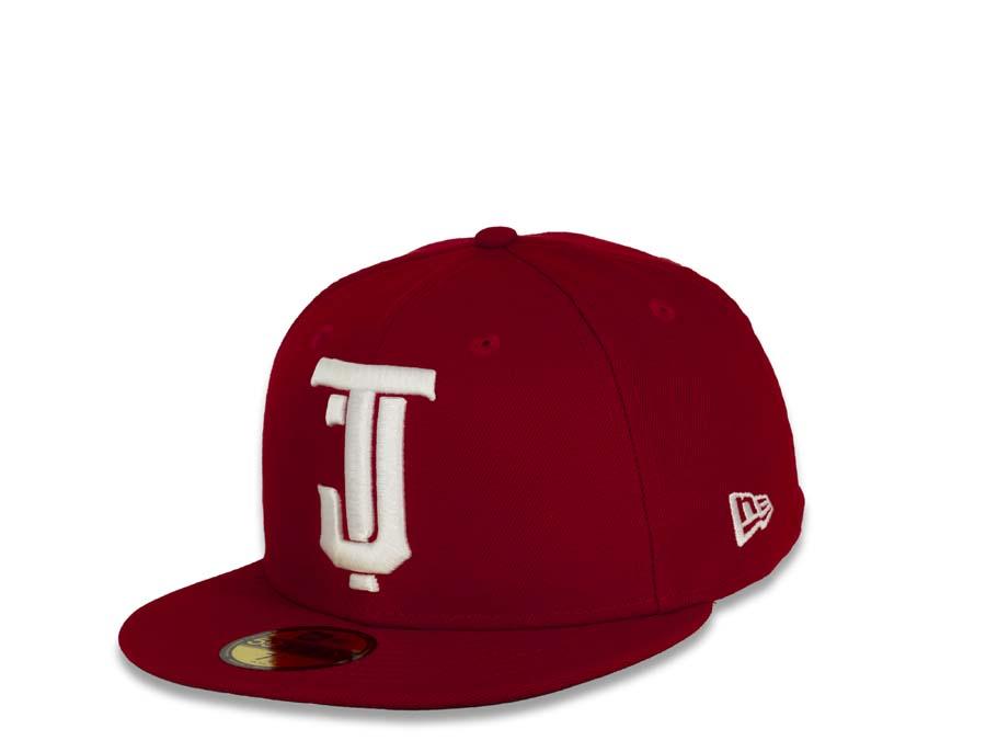 Toros de Tijuana New Era LMB 59FIFTY 5950 Fitted Cap Hat Red Crown/Visor White "TJ" Logo
