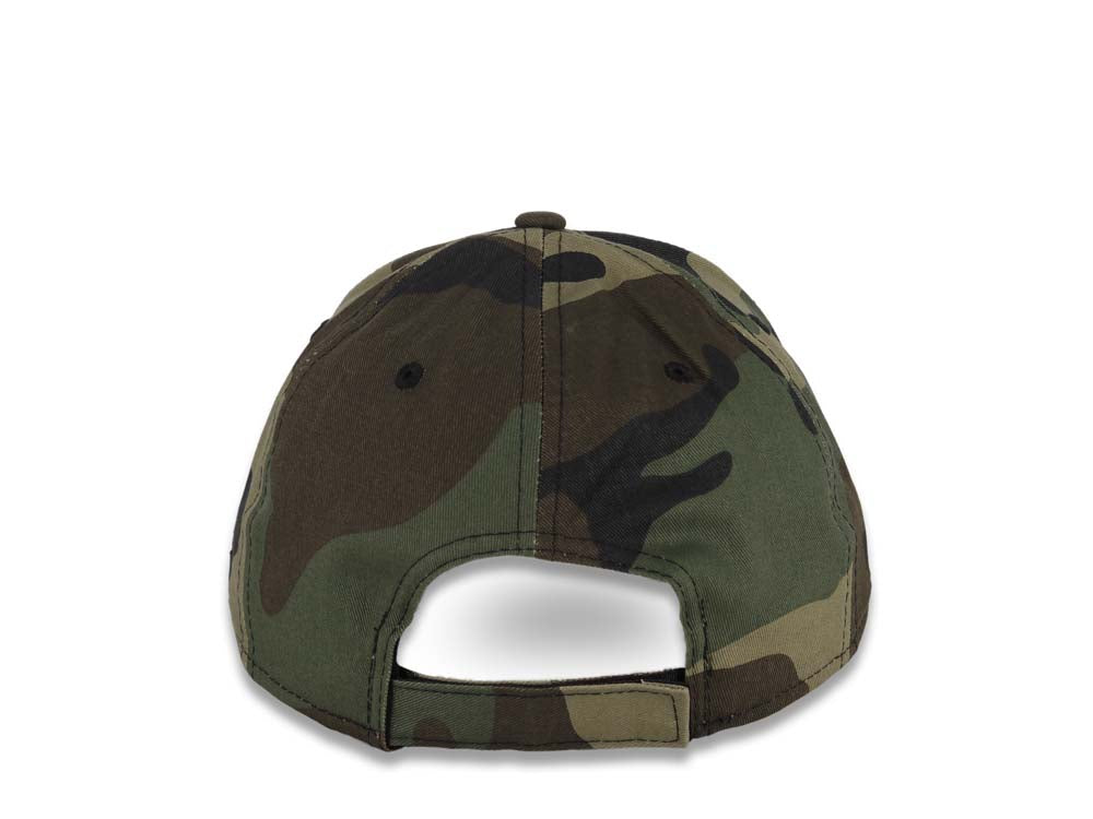 New York Yankees New Era MLB 9FORTY 940 Adjustable Cap Hat Camo Crown/Visor Black Logo Black UV