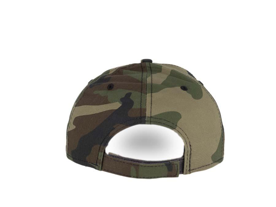 San Diego Padres New Era MLB 9FORTY 940 Adjustable Cap Hat Camo Crown/Visor Black Logo