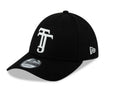Xolos de Tijuana New Era Liga MX 9FORTY 940 Adjustable Cap Hat Black Crown/Visor White TJ Logo