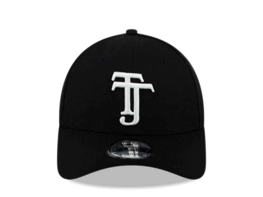 Xolos de Tijuana New Era Liga MX 9FORTY 940 Adjustable Cap Hat Black Crown/Visor White TJ Logo