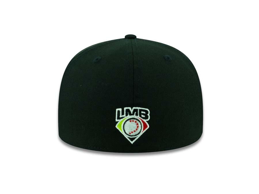 Toros de Tijuana New Era LMB 59FIFTY 5950 Fitted Cap Hat Black Crown/Visor Red "TOROS" Logo