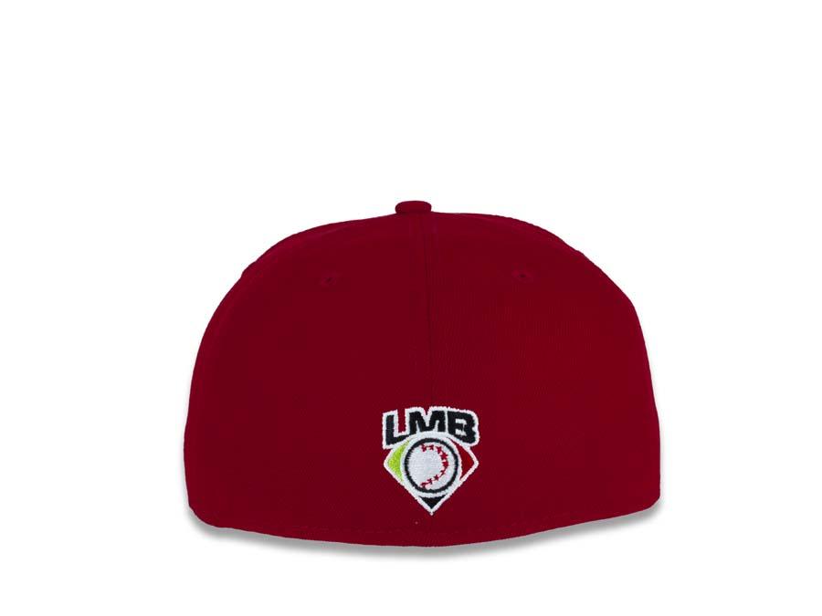 Tijuana Toros New Era LMB 59FIFTY 5950 Fitted Cap Hat Red Crown/Visor Black ??úTJ??Ñ Logo