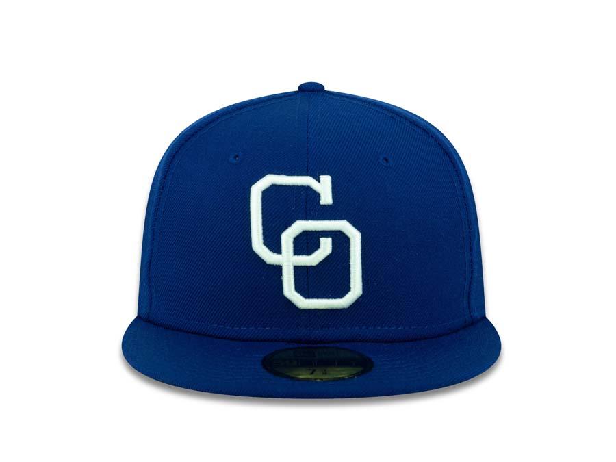 Obregon Yaquis New Era 59FIFTY 5950 Fitted Cap Hat Royal Blue Crown/Visor White CO Logo