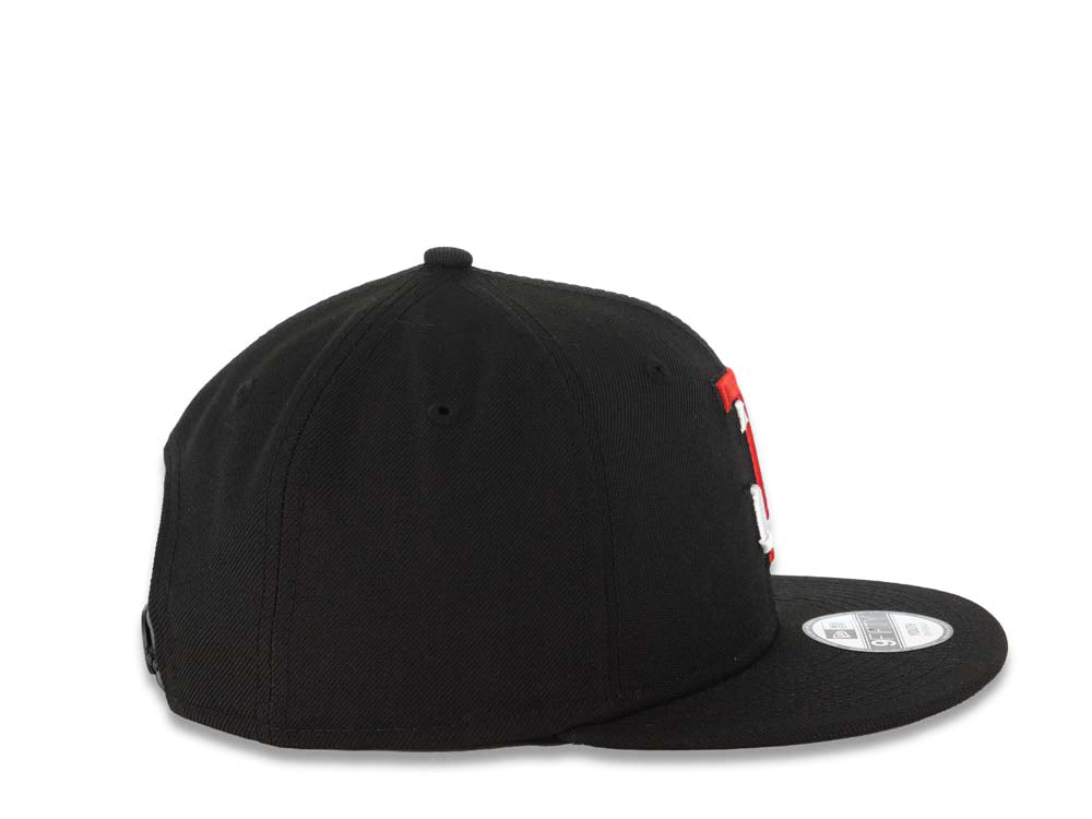 (Youth)Tijuana Toros New Era MLB 9FIFTY 950 Kid Snapback Cap Hat Black Crown/Visor Red/White Logo