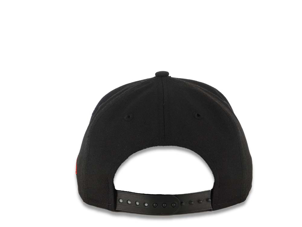 (Youth)Tijuana Toros New Era MLB 9FIFTY 950 Kid Snapback Cap Hat Black Crown/Visor Red/White Logo