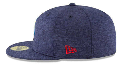 Chivas De Guadalajara New Era Liga MX 59FIFTY 5950 Fitted Cap Hat Shadow Tech Navy Blue Crown/Visor Team Color Logo