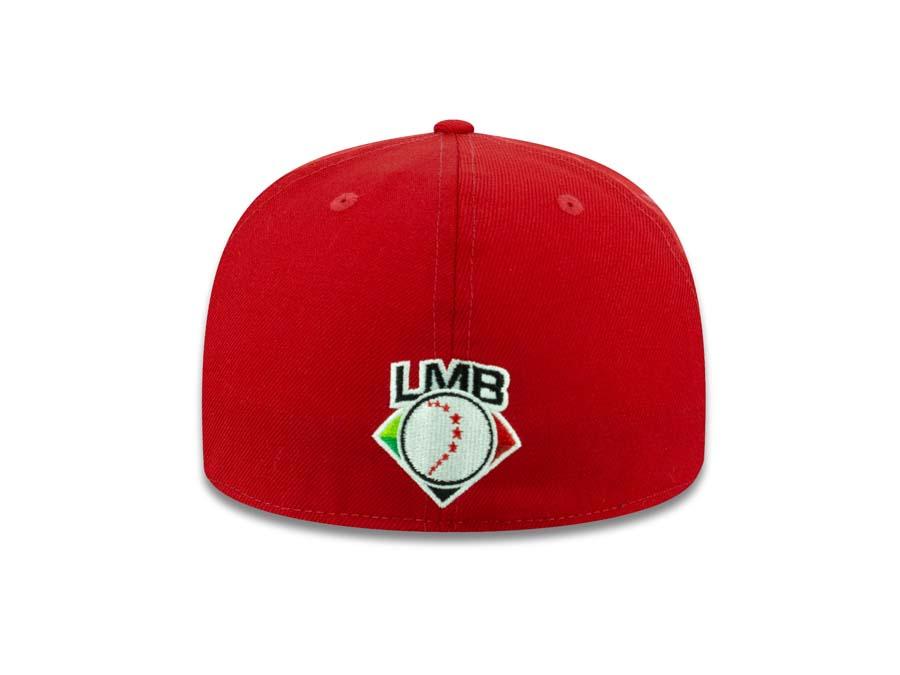 Tijuana Toros New Era LMB 59FIFTY 5950 Fitted Cap Hat Red  Crown/Visor White Text TIJUANA Logo