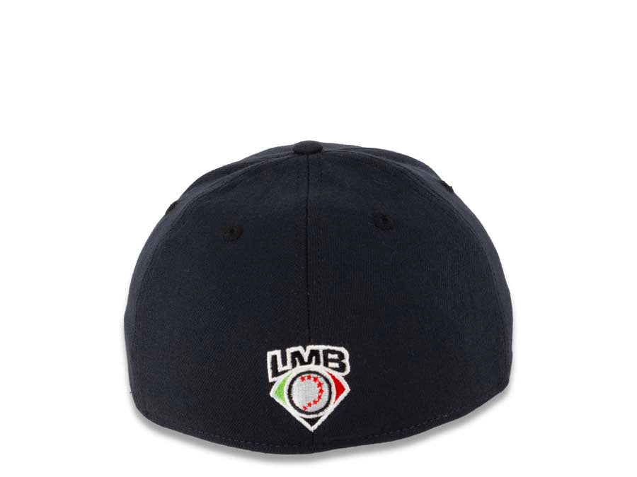 Tigres de Quintana Roo New Era LMB 39THIRTY 3930 Flexfit Cap Hat Navy Blue Crown/Visor White/Orange Logo