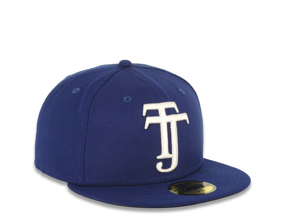 Xolos de Tijuana Liga MX New Era 59FIFTY 5950 Fitted Cap Hat Royal Blue Crown/Visor White TJ Logo