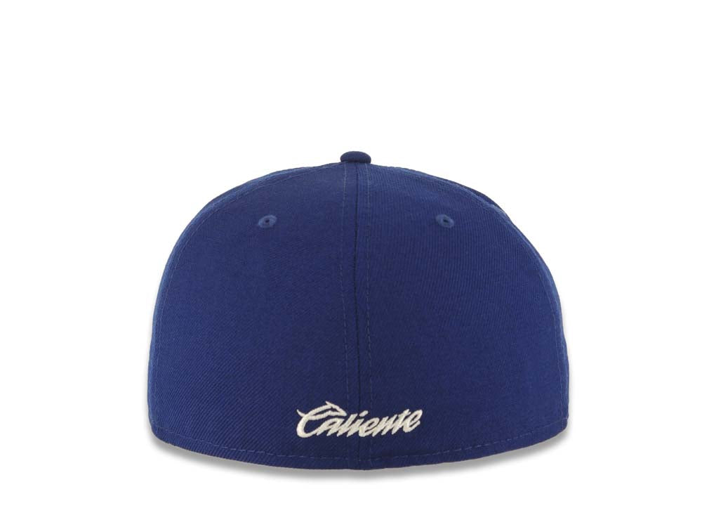 Xolos de Tijuana Liga MX New Era 59FIFTY 5950 Fitted Cap Hat Royal Blue Crown/Visor White TJ Logo