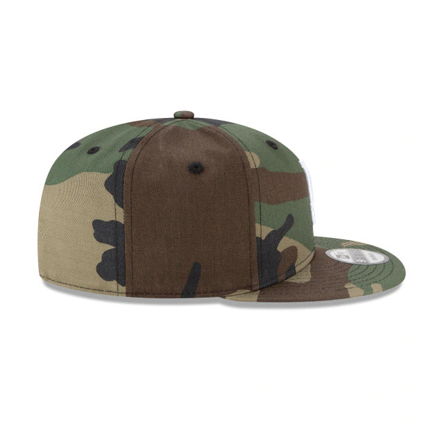 Los Angeles Dodgers New Era MLB 9FIFTY 950 Snapback Cap Hat Camo Crown/Visor White Logo