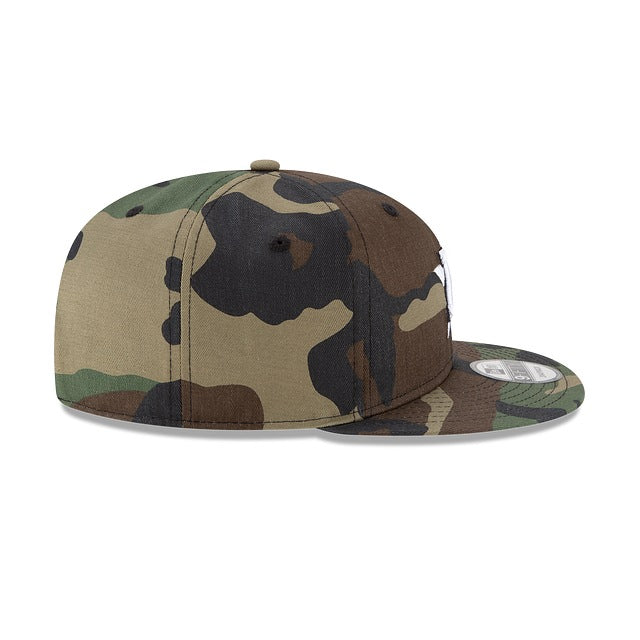 Houston Astros New Era MLB 9FIFTY 950 Snapback Cap Hat Camo Crown/Visor White/Black Logo