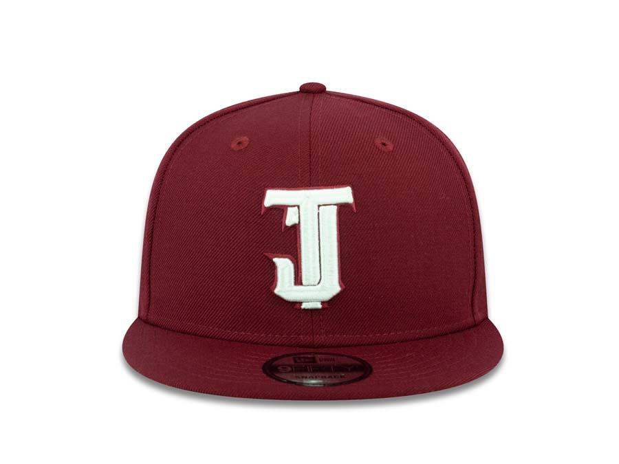 Toros de Tijuana New Era LMB 9FIFTY 950 Snapback Cap Hat Cardinal Crown/Visor White Logo