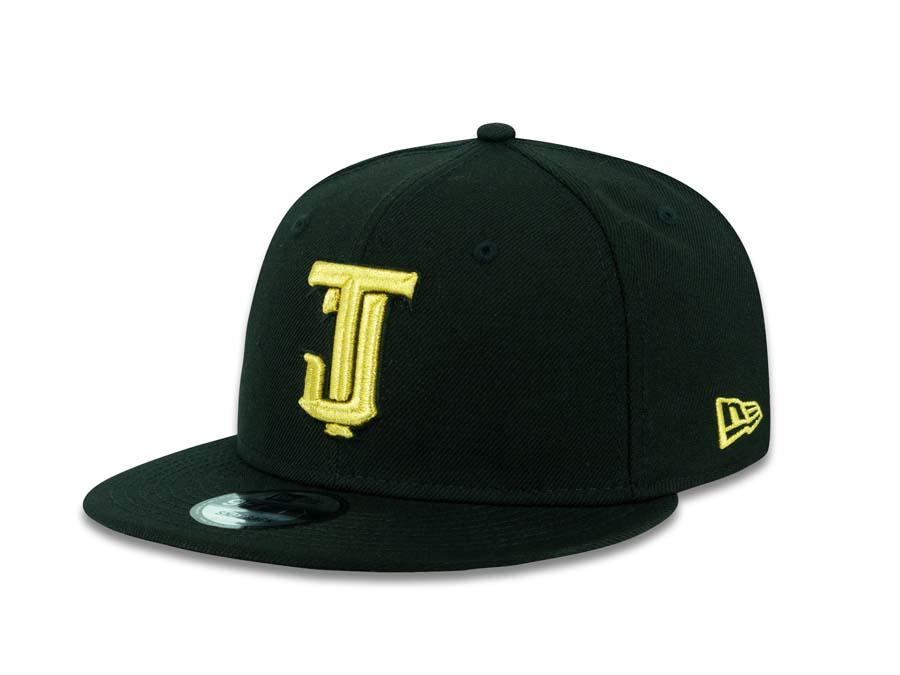 Toros de Tijuana New Era LMB 9FIFTY 950 Snapback Cap Hat Black Crown/Visor Metallic Gold Logo