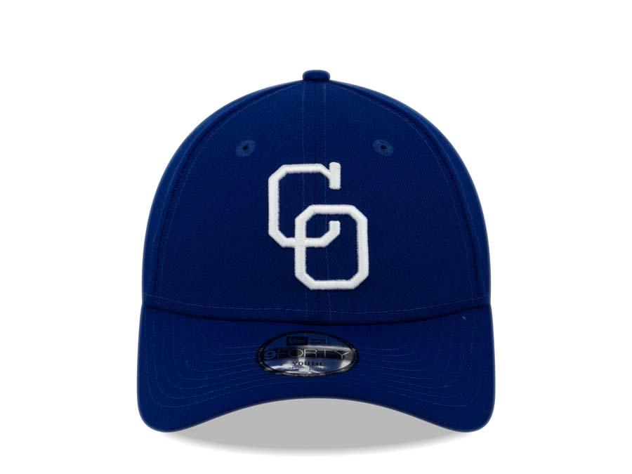 (Youth) Yaquis de Obregon New Era 9FORTY 940 Adjustable Cap Hat Royal Blue Crown/Visor White Logo