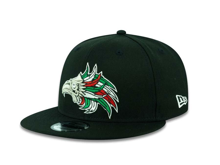 Mexico Eagle New Era 9FIFTY 950 Snapback Cap Hat Black Crown/Visor