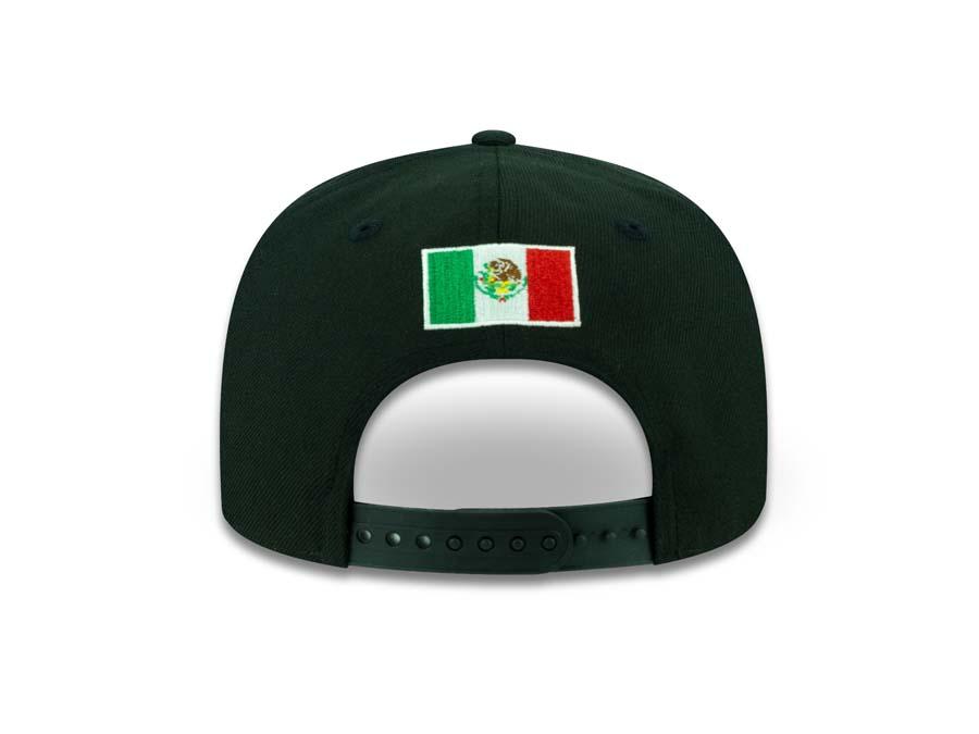 Mexico Eagle New Era 9FIFTY 950 Snapback Cap Hat Black Crown/Visor