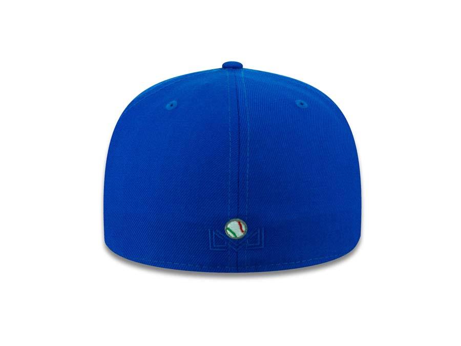 Charros de Jalisco New Era 59FIFTY 5950 Fitted Cap Hat Royal Crown/Visor Team Color Logo