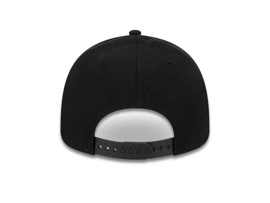 Charros de Jalisco New Era 9FORTY 940 Adjustable Cap Hat All Black Crown/Visor Black Logo