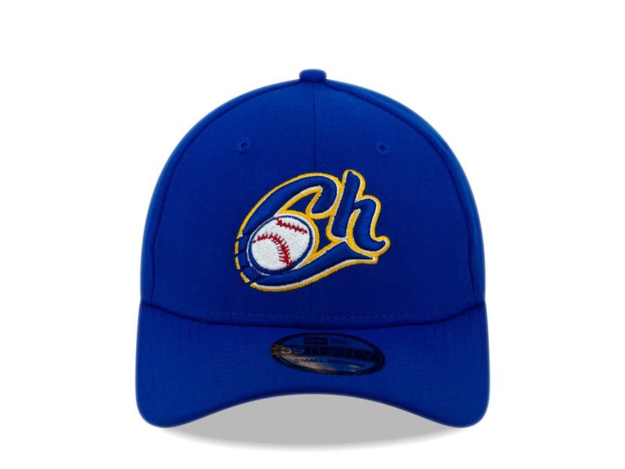 Charros de Jalisco New Era 39THIRTY 3930 Flexfit Cap Hat Royal Blue Crown/Visor Team Color Logo