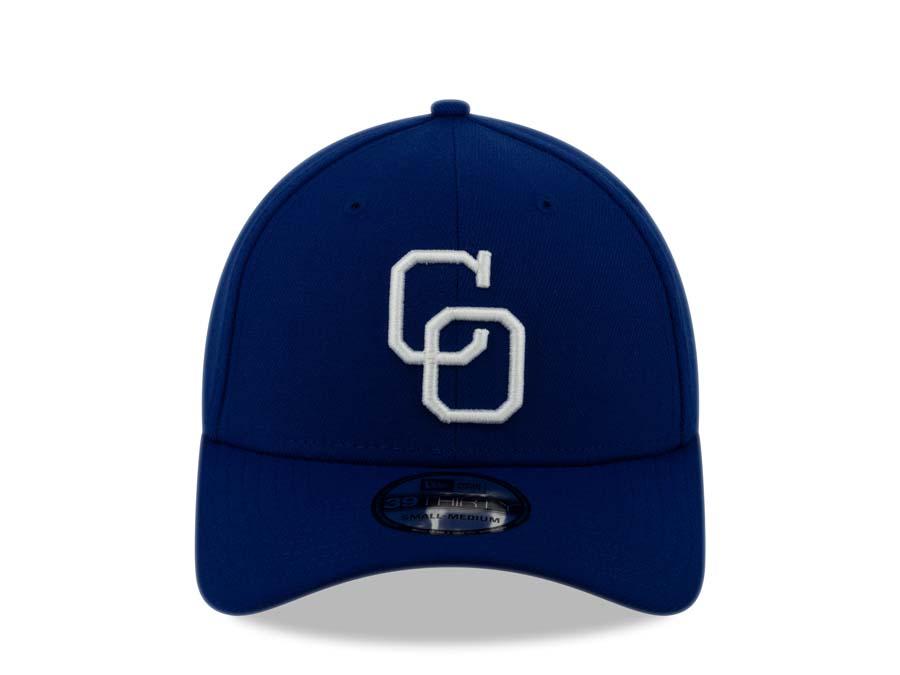 Yaquis de Obregon New Era 39THIRTY 3930 Flexfit Cap Hat Royal Blue Crown/Visor White "CO" Logo