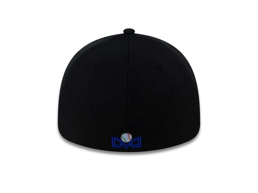 Yaquis de Obregon New Era 39THIRTY 3930 Flexfit Cap Hat Royal Blue Crown/Visor White "CO" Logo