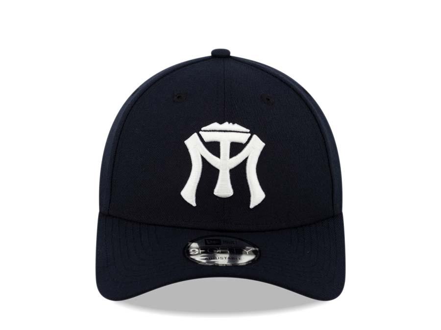 Sultanes de Monterrey New Era 9FORTY 940 Adjustable Cap Hat Navy Crown/Visor White Logo