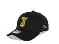 Toros de Tijuana New Era LMB 39THIRTY 3930 Flexfit Cap Hat Black Crown/Visor Metallic Gold Logo