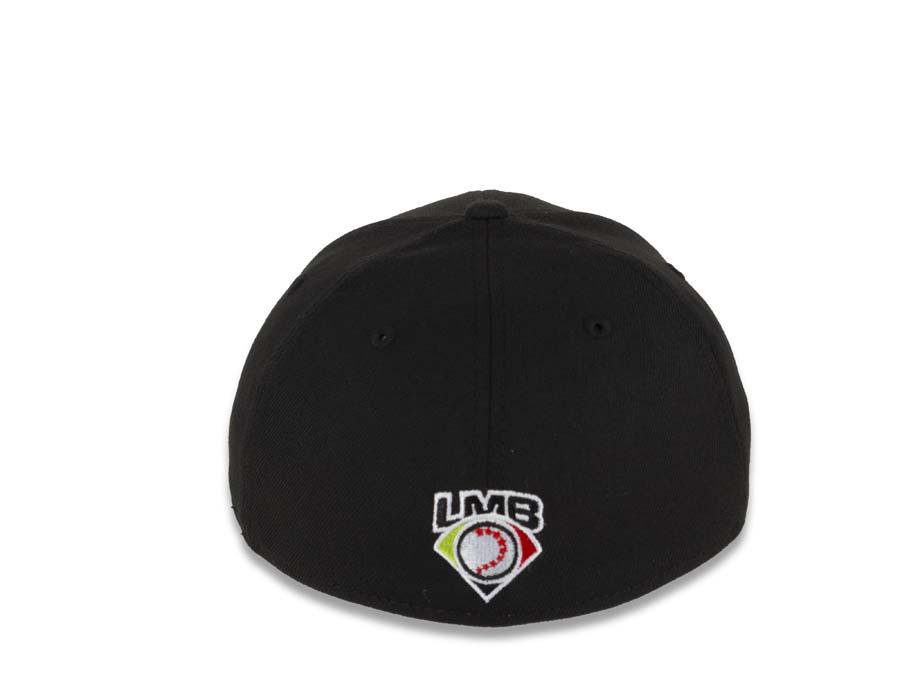 Toros de Tijuana New Era LMB 39THIRTY 3930 Flexfit Cap Hat Black Crown/Visor Metallic Gold Logo