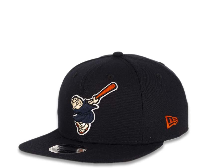 San Diego Padres New Era MLB 9FIFTY 950 Original Fit Snapback Cap Hat Navy Crown/Visor "Swinging Friar" Logo