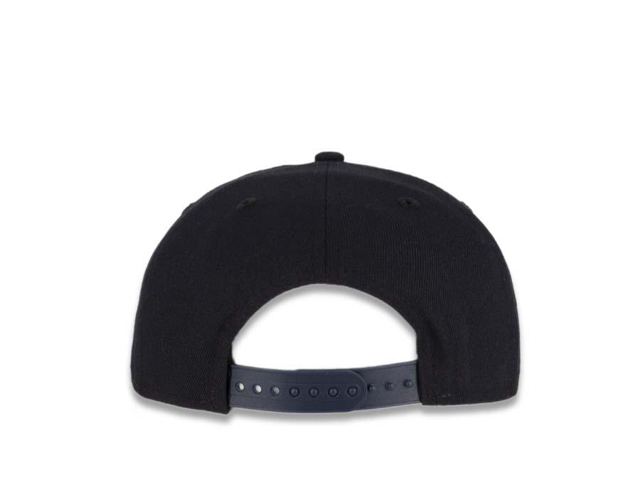 San Diego Padres New Era MLB 9FIFTY 950 Original Fit Snapback Cap Hat Navy Crown/Visor "Swinging Friar" Logo