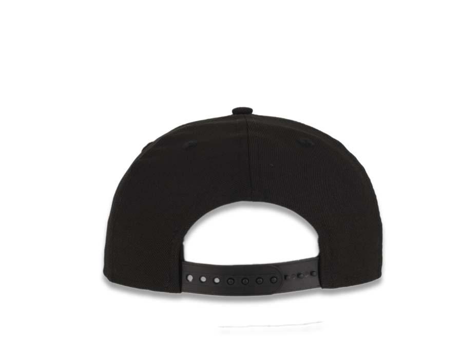 Tijuana Toros New Era Mexican Pacific League 9Fifty 950 Original Fit Snapback Cap Hat Black Crown/Visor Metallic Gold Logo