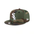 Chicago White Sox New Era MLB 9FIFTY 950 Snapback Cap Hat Camo Crown/Visor White Logo