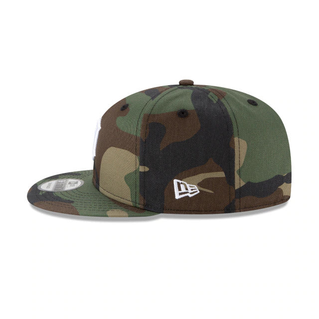 Detroit Tigers New Era MLB 9FIFTY 950 Snapback Cap Hat Camo Crown/Visor White Logo