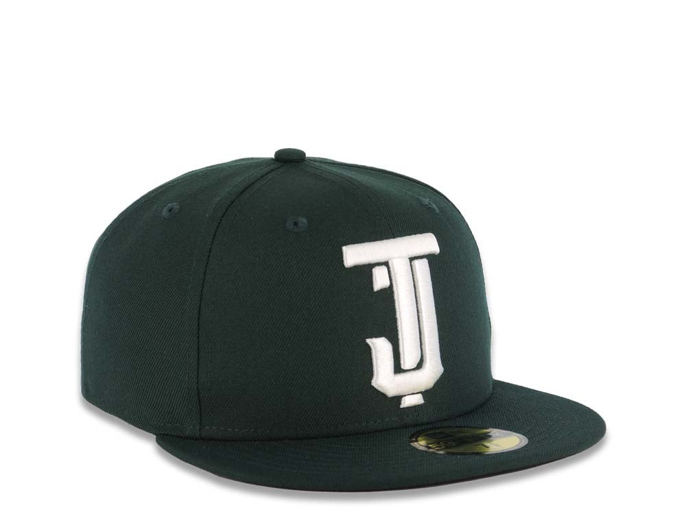 Toros de Tijuana New Era Mexican Baseball League LMB 59FIFTY 5950 Fitted Cap Hat Dark Green Crown/Visor White Logo