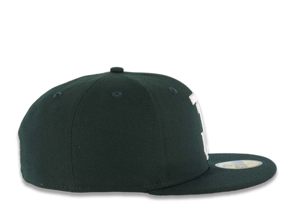 Toros de Tijuana New Era Mexican Baseball League LMB 59FIFTY 5950 Fitted Cap Hat Dark Green Crown/Visor White Logo