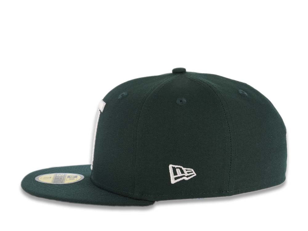 Toros de Tijuana New Era Mexican Baseball League LMB 59FIFTY 5950 Fitted Cap Hat Dark Green Crown/Visor White Logo