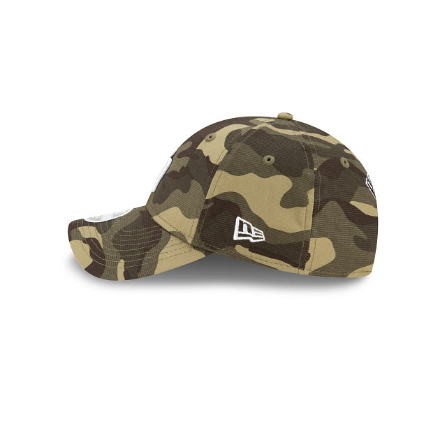 (Women) San Diego Padres New Era MLB 9TWENTY 920 Adjustable Cap Hat Camo (Desert) Crown/Visor White Logo
